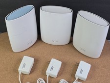 Netgear Orbi RBR50 Wi-Fi Router RBS50  RBS50v2 Satellites LOOK WORKS PERFECT  