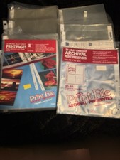 430 pages Print File Archival protective print preservers 35-8P sleeve sheets