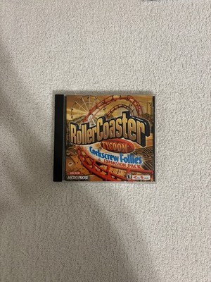Roller Coaster Tycoon Corkscrew Follies Pc Brand New Expansion For Original RCT
