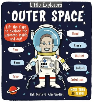 Little Explorers: Outer Space - hardcover Little Bee Books|Sanders, Allan|Ma...