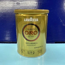 LavAzza Qualita Oro Roast Ground Coffee - 8.8 Oz Medium Roast - Exp: 09-26+