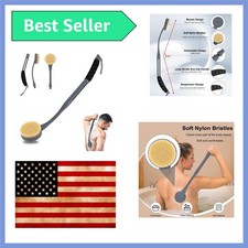 Back Scrubber for Shower,20.5" Long Handle Shower Brush for Body for Deep Cle...