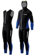Cressi Sub Medas Muta in Neoprene 5mm con cerniera e cappuccio Wetsuit