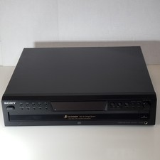 Sony 5 Disc CD Changer Player CDP-CE375 Tested and Working No Remote
