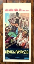 LOCANDINA MANIFESTO AFFICHE POSTER CINEMA IL BOIA DI VENEZIA BARKER FILM CASARO