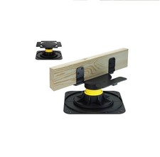 Bison® Level.Up 12 Adjustable Deck Pedestal Joist Support Kit, 1 Kit Black - 1EA