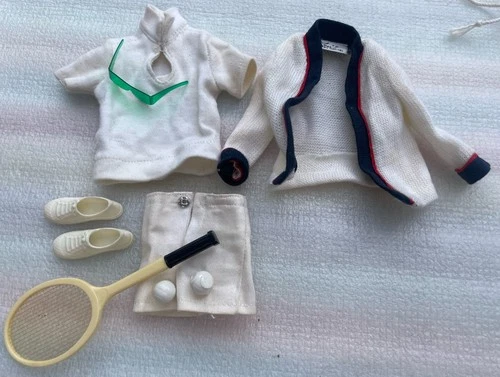 Vintage 1962 Ken “Time For Tennis” Set #790 EXCELLENT CONDITION Mattel BARBIE