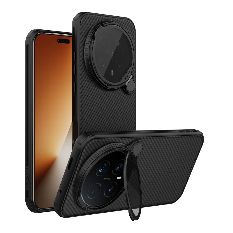 Nillkin Magnetic Flip Cover Clear Lens Stand Case For Huawei Honor Magic 8 Pro - Image 3 of 4