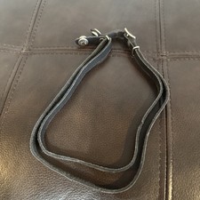 vintage snap leather camera strap