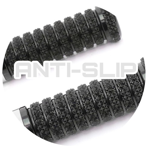 RRING Silver Grip Front Foot Pegs For Suzuki RF 900R 94 95 96 97 98 99 - Picture 3 of 5