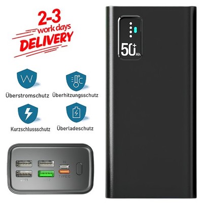 22.5W Power Bank 30,000 mAh External Cell Phone Battery Fast Charging USB-C