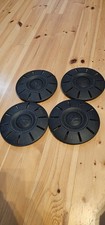 4x Original VW T5 Bus Nabendeckel Nabenkappen Radkappen schwarz 7E0601151C B