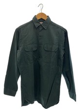 BIG YANK Vintage 50s Gusseted Work Shirt, Long Sleeve, Green