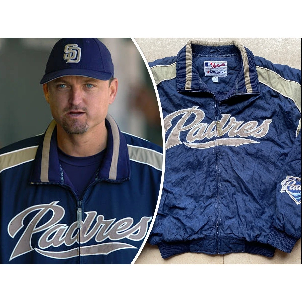 Majestic San Diego Padres MLB Jackets for sale | eBay