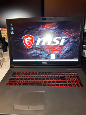 MSI GV72 8RC 17,3'' i5-8300H GTX 1050 8GB 128GB SSD 1TB HDD Win11