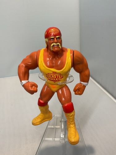 Hasbro 1990 Vintage WWF Hulk Hogan Titan Sports Se...