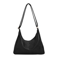 Hobo Bags for Women Cross Body Leather Purse Slouchy Shoulder Bag Vegan Leath...