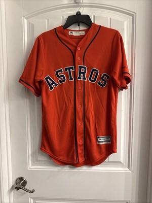 Houston Astros Baseball Jersey #4 Springer Small AUTHENTIC