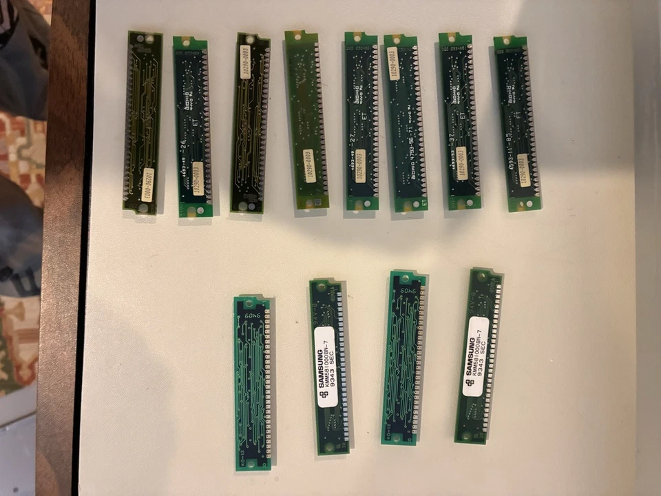 Ensoniq ASR-10 RAM 4 x 4MB and 8 x 1 MB RAM 32 Pin SIMM Memory - Image 2 of 2