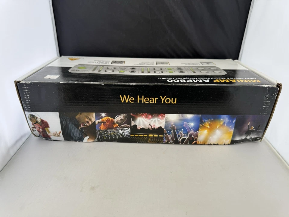 Behringer Mini Amp800 4 Channel Stereo Headphone Amplifier - Image 4 of 4