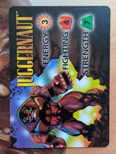 OverPower PowerSurge Marvel Fleer 1995 Juggernaut Hero Character Card Very Rare