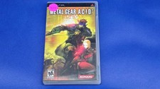 454: Playstation Psp - Metal Gear Acid 2 - W/Manual - Tested -  No 3d Glasses