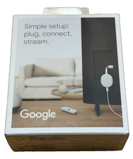 Buy Google Chromecast with Google TV 4K UHD Media Streamer - Snow