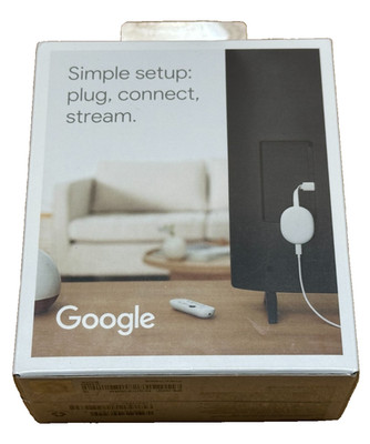 CHROMECAST W/ GOOGLE TV 4K MEDIA STREAMER (mcj62)