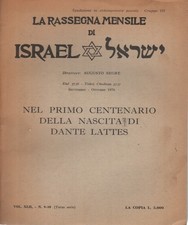 Nel primo centenario della nascita di Dante Lattes - s.a. (s.e.) [1976]