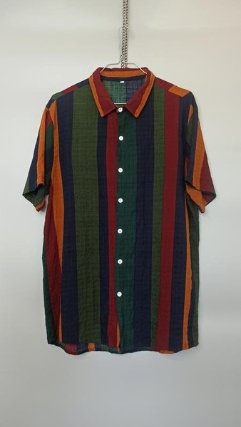 Women Vintage Industries Shirt Green Cotton M