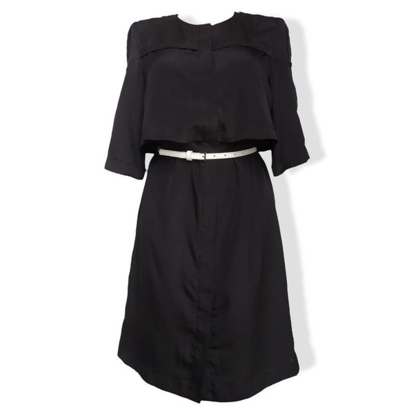 Women French Connection Dress Black 38 / M / 46 #8KY9