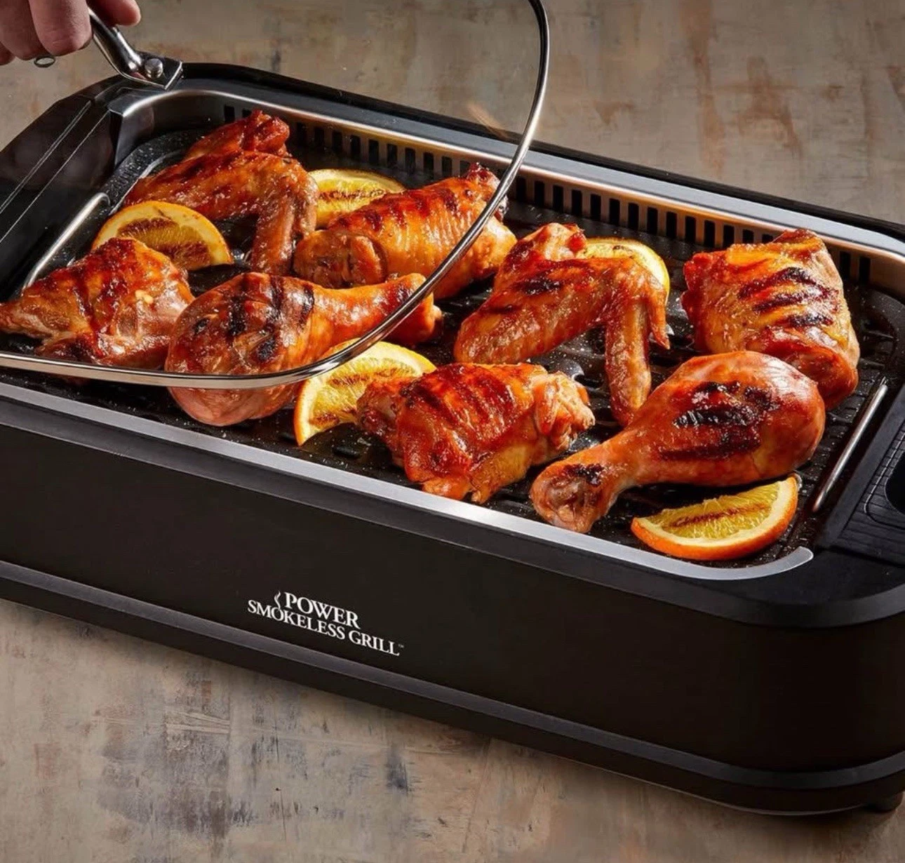 PowerXL Family Size Smokeless Indoor Grill