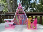 Vtg 1990 Barbie Ski Shop Mattel 8353 No Box Missing A Few Accessory Pieces