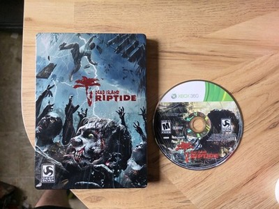 Dead Island Riptide Steelbook. Xbox 360. Zombies. Free Shipping 