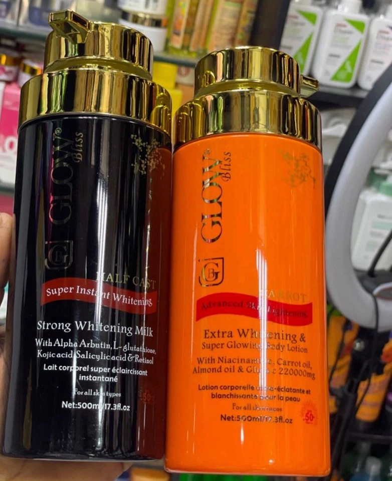 Glow Bliss Super Whitening Body Milk Half C Lotion, Black X1 500ml 👌Ships fast! - Image 3 of 4