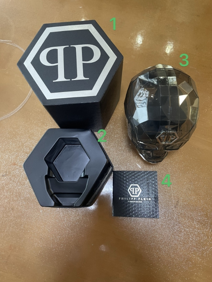 Philipp Plein Skeleton Royal PWPFA0924 Automatic Mens Watch 44mm Steel New Box image 4