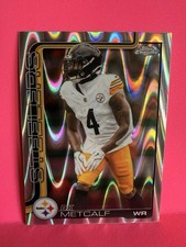 Topps Chrome 2025 DK Metcalf Wave #254 Pittsburgh Steelers NFL Football Card