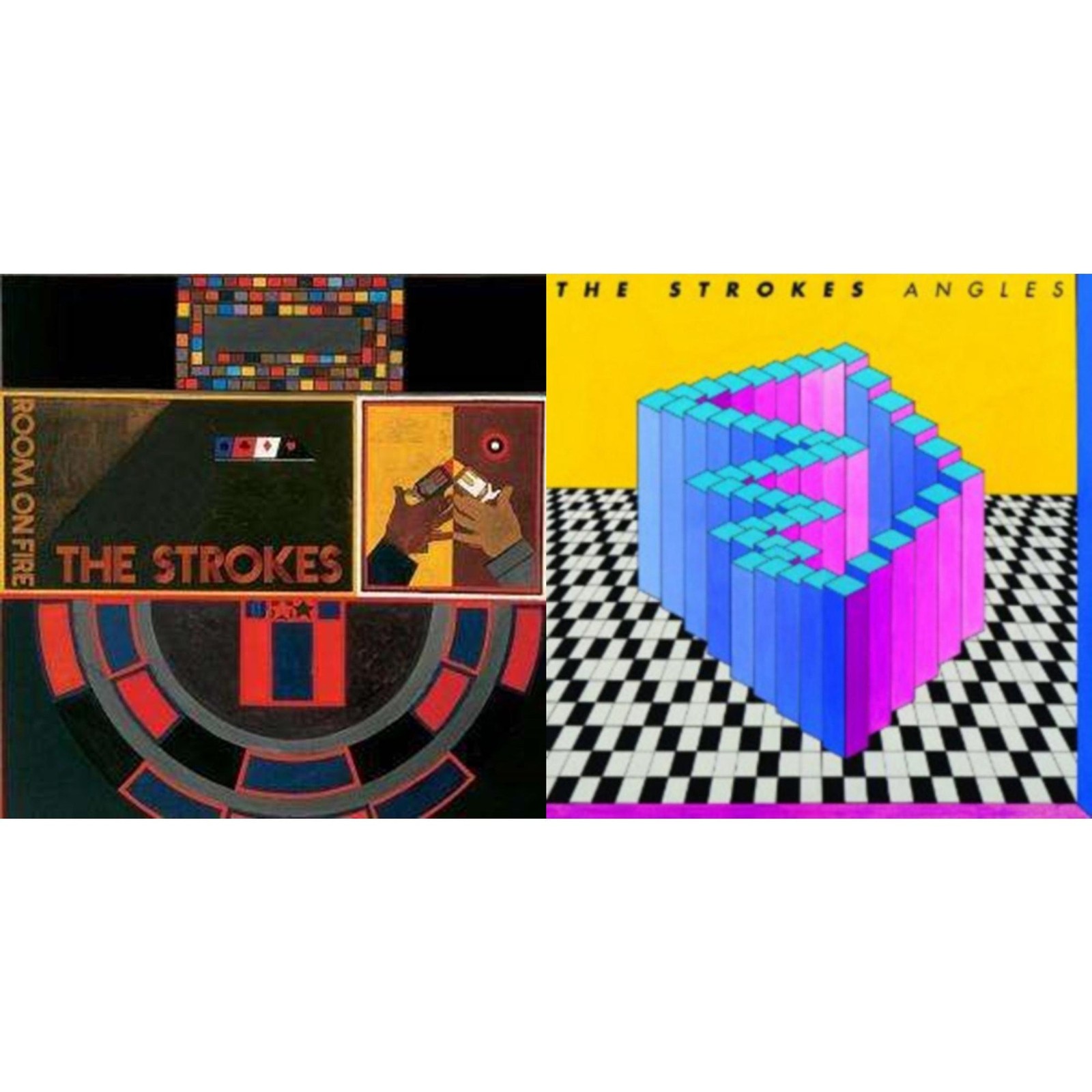 Strokes - Room On Fire & Angles (Gatefold) [New LP Vinyl Bundle]