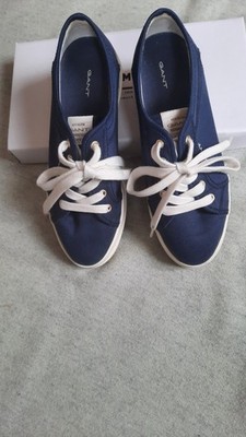 GANT Damen Sneaker- Gr. 39/38 - Dunkelblau - Wie Neu 