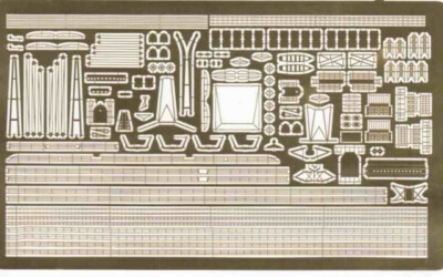 WEM PE7058 1/700 German Pocket Battleship Detail Up Etching Parts