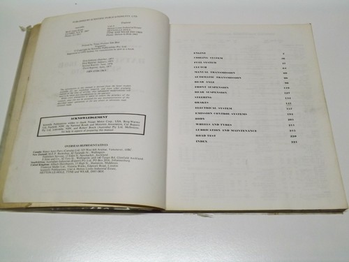 Scientific Publications Workshop Manual Series No 110 Datsun Bluebird 1972-76 - Picture 3 of 3