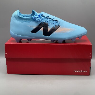 New Balance Soccer Cleats Men's 11.5  Furon v7 Dispatch FG Blue Orange SF3FS75