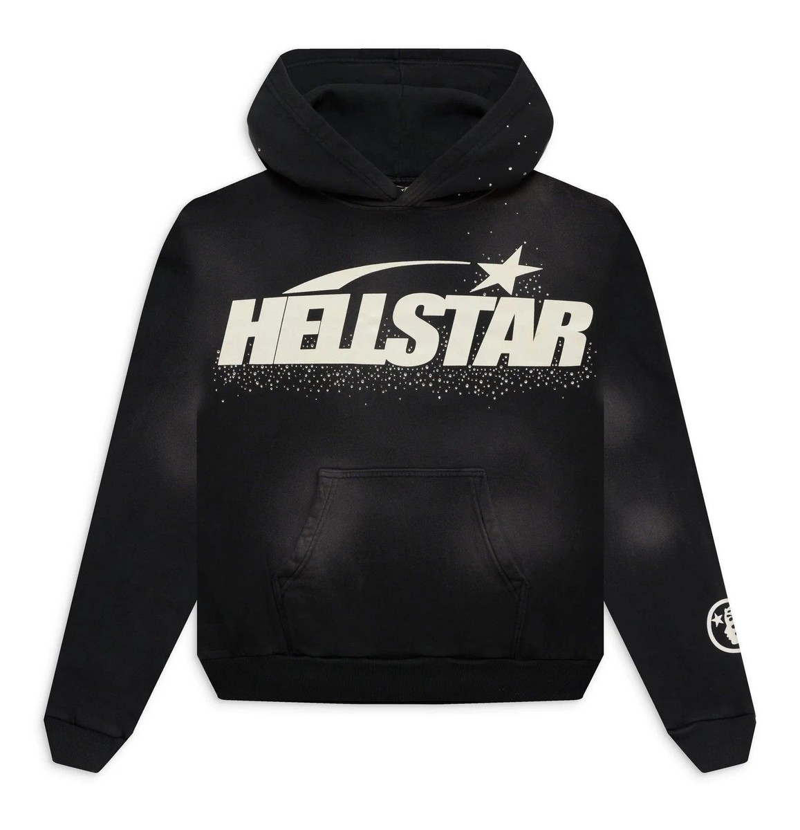 Hellstar Studios Uniform Glitter Hoodie Black | eBay