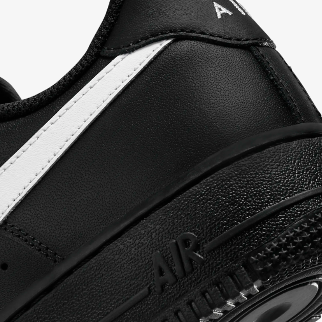 Nike Air Force 1 '07 Leather Shoes 'Black White' (FZ0627-010