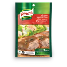 6 X Knorr Green Peppercorn Sauce Mix 42g Each -From Canada -FRESH -Fast Ship!
