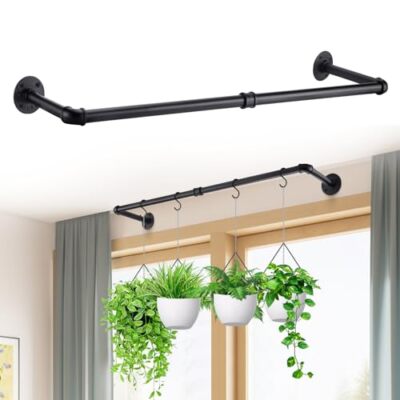 Plant Hanger Indoor, 34.2in Strong Load-Bearing Hanging Plant Holder,  Window 1 | eBay