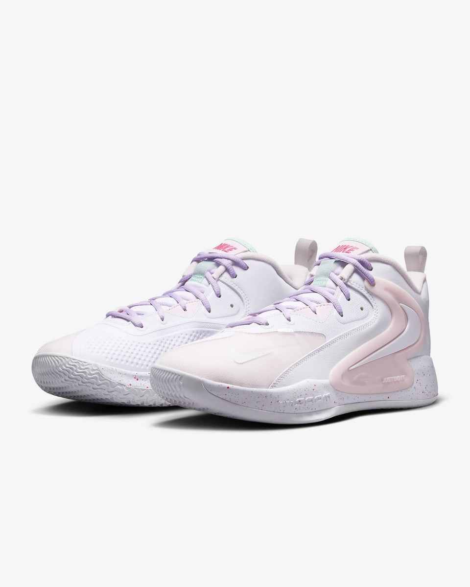 Nike Zoom Hyperset 2 SE White/Pink Women's Volleyball Court