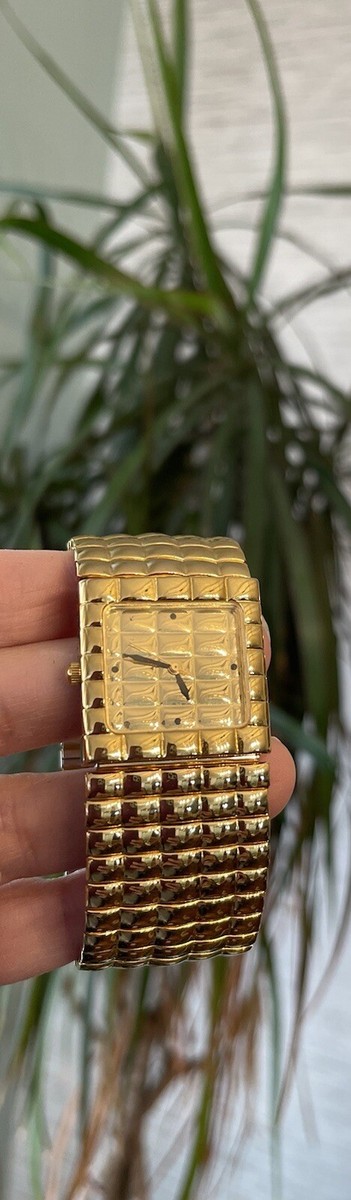 10k Gold Plated Joann Rivers Classics Quilted Square Dress  display picture 3