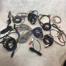 RCA Audio  Component/Composite Video  Headphone  Other Cables Lot of 50 