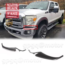 For Ford Super Duty 2011-2016 Front Bumper Step Pad Outer Molding Trim LH RH Set
